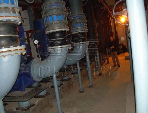 湖南省湘潭市韶山市異徑橡膠接頭實(shí)際應(yīng)用圖